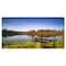 Designart - Still Waters of Fall Lake - Landscape Canvas Art Print